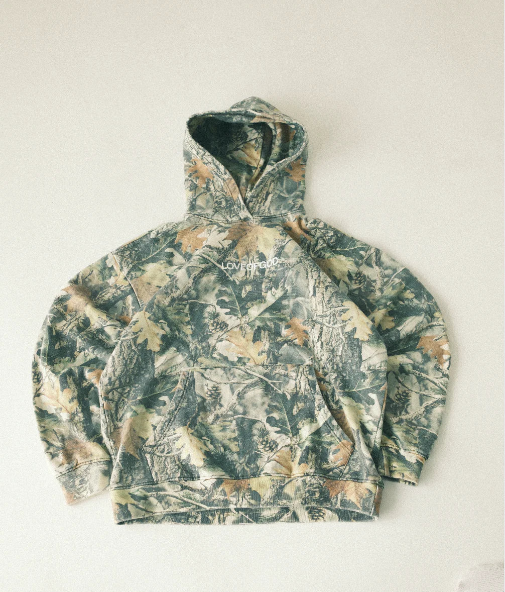 The Camo 'Jesus Loves You' Hoodie