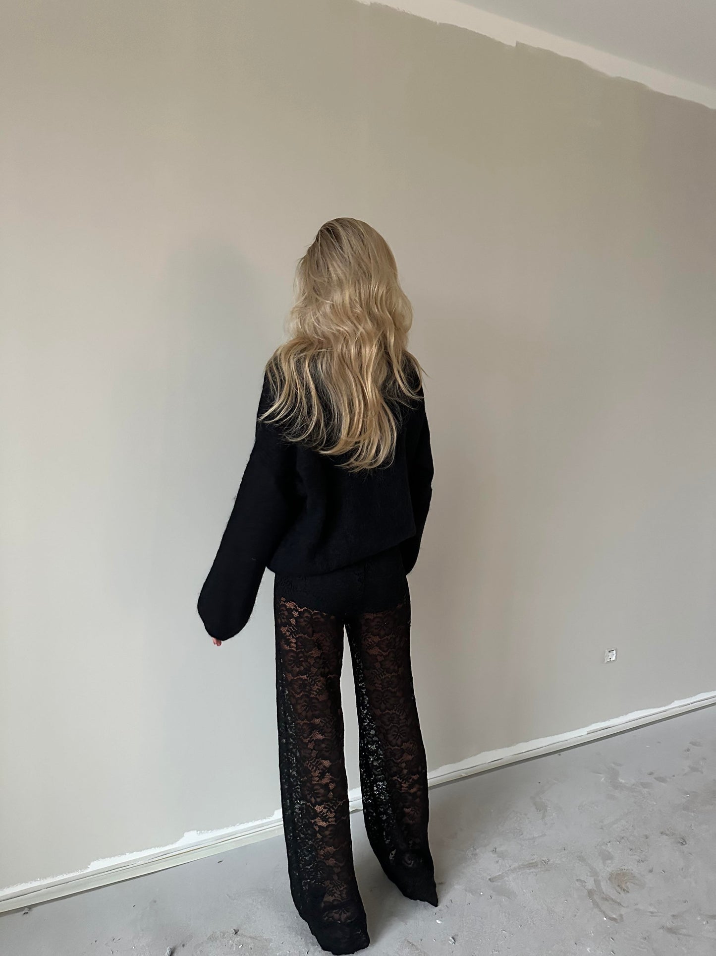 Marla lace pants - Black