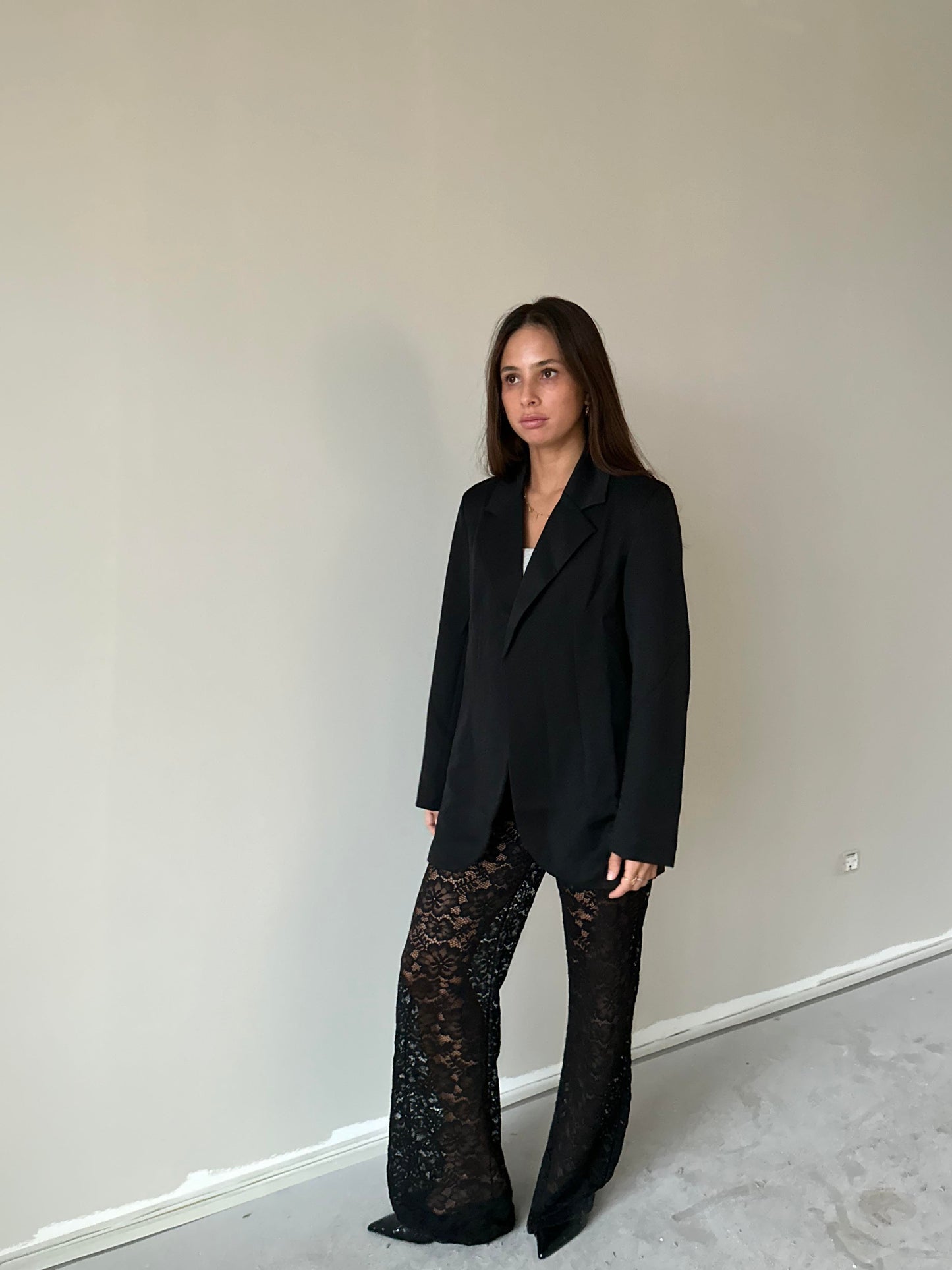 Marla lace pants - Black