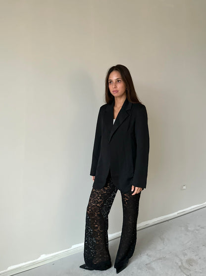 Marla lace pants - Black