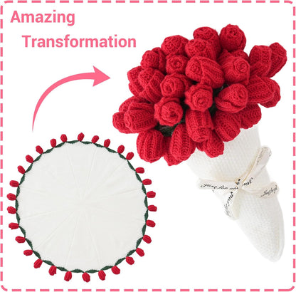 The Valentine Flower Bouquet Blanket