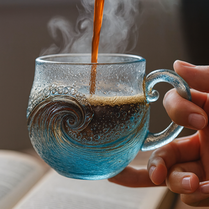 The Crystal Ocean Wave Mug