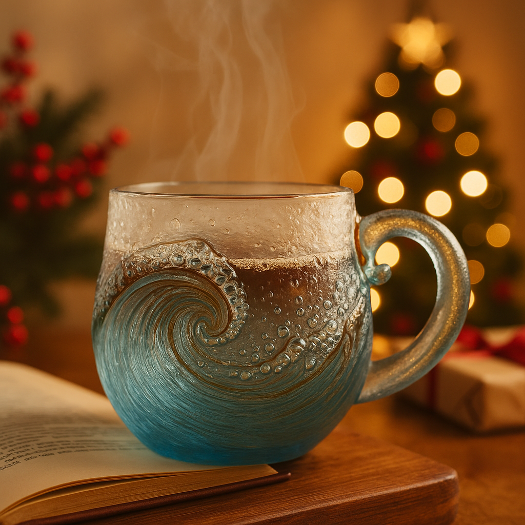 The Crystal Ocean Wave Mug