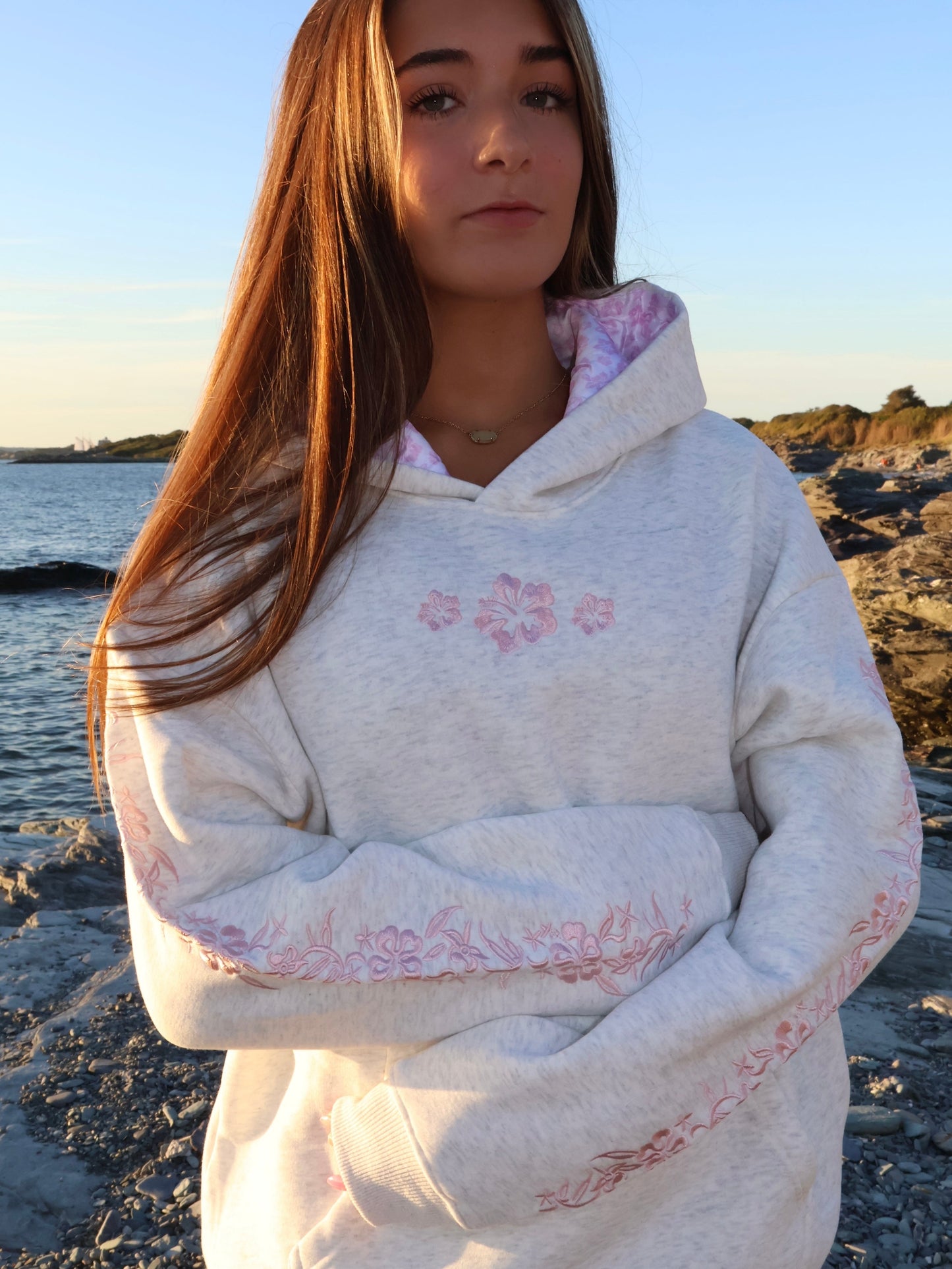 The (VIRAL) Tropical Flower Hoodie