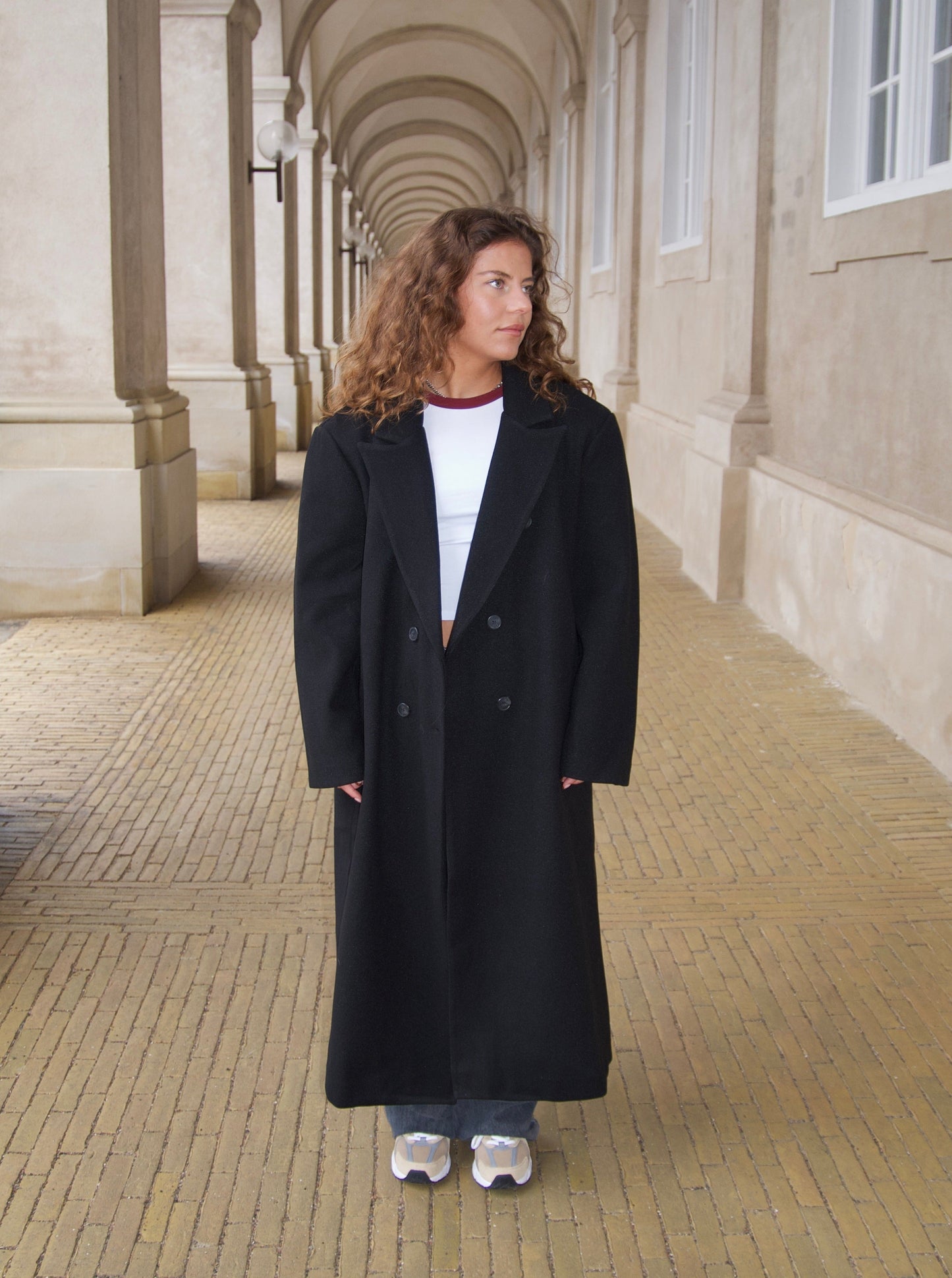 Alva oversized coat - Black