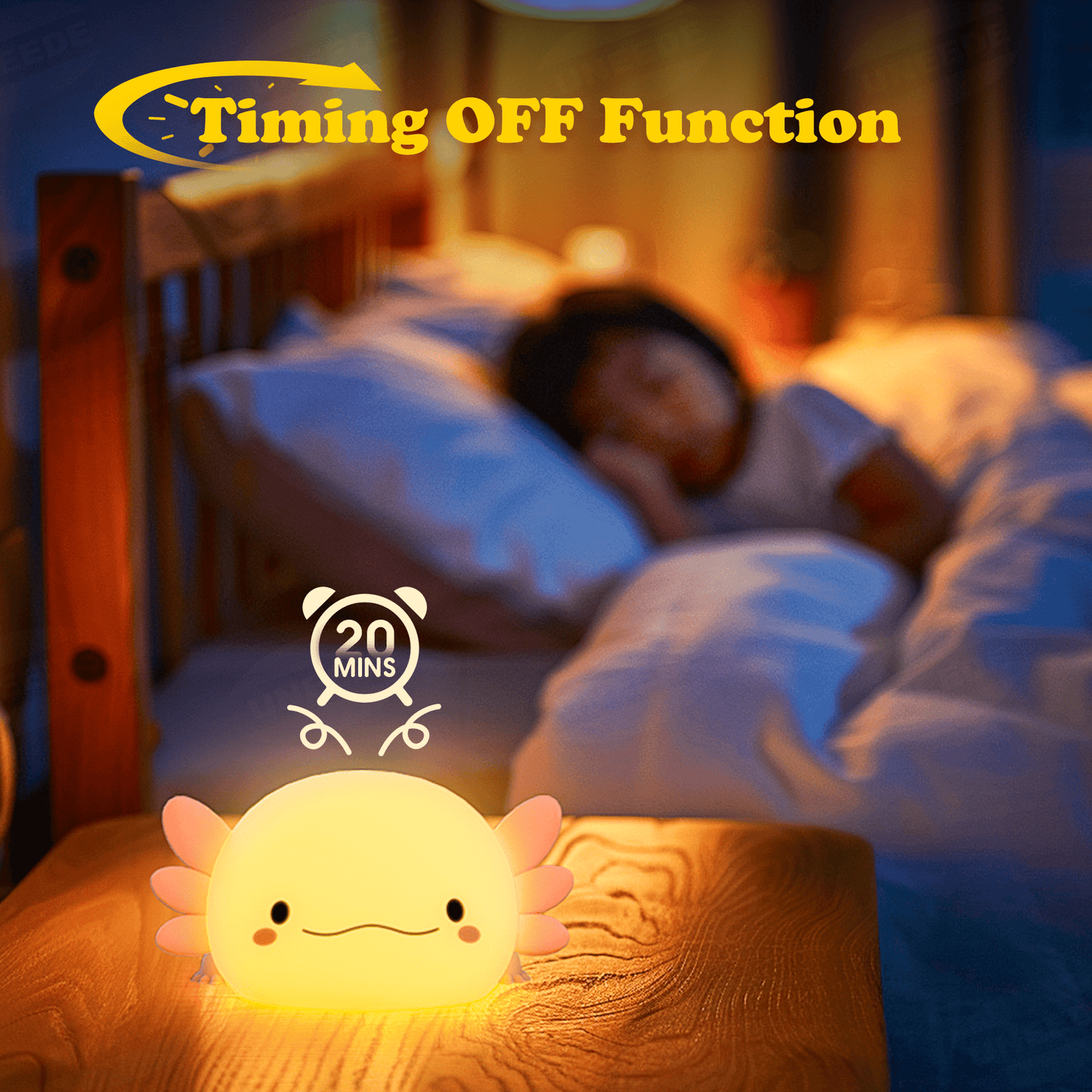 The Axolotl Night Light