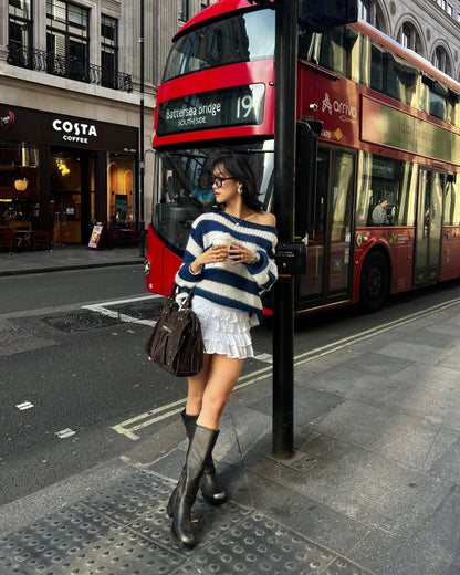 Anna Olympia Knit - Navy