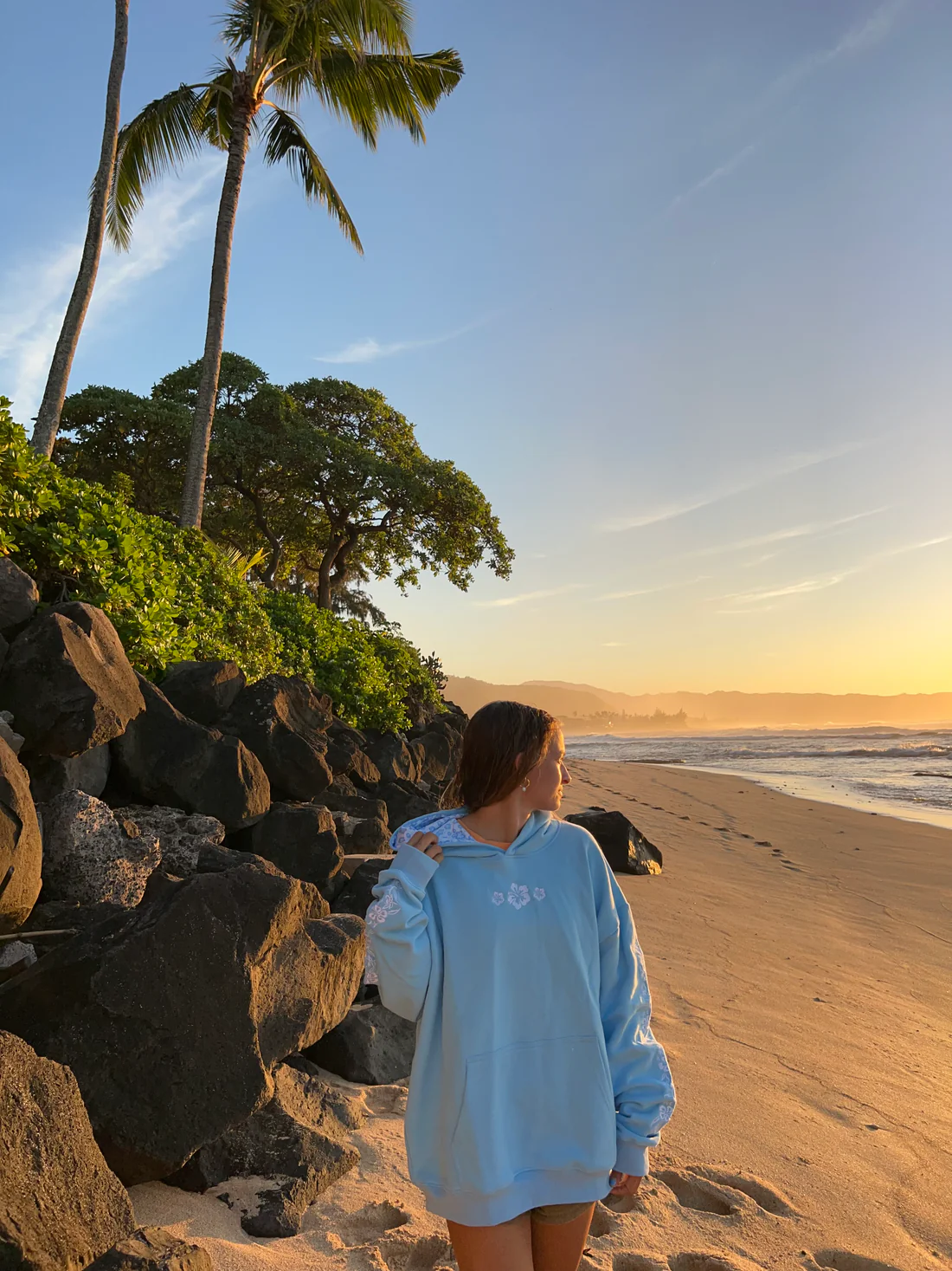 The (VIRAL) Tropical Flower Hoodie