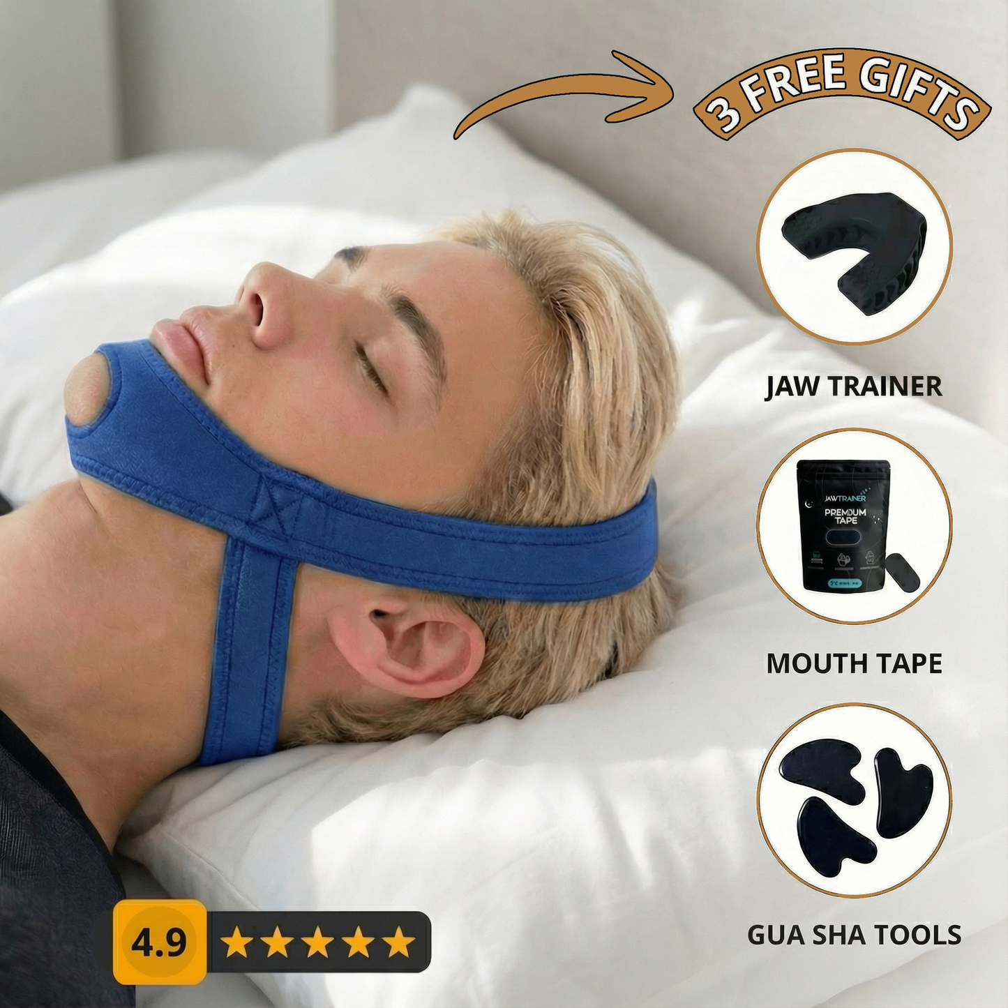 The Forward Oriented Chin Strap