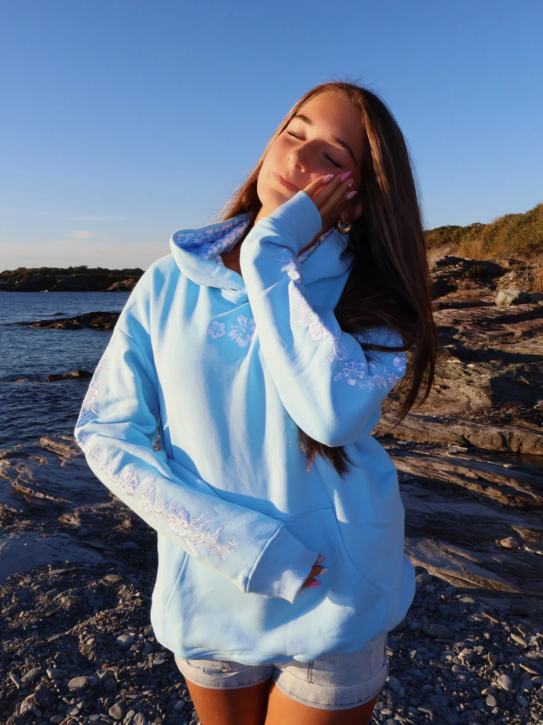The (VIRAL) Tropical Flower Hoodie