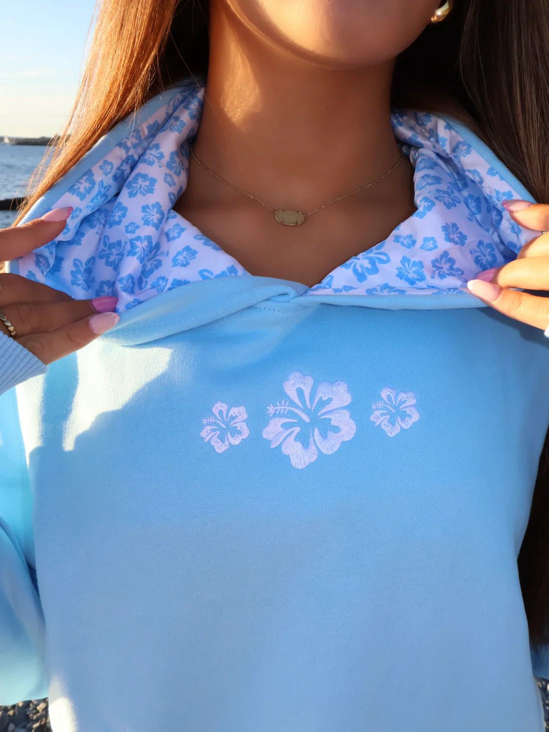 The (VIRAL) Tropical Flower Hoodie