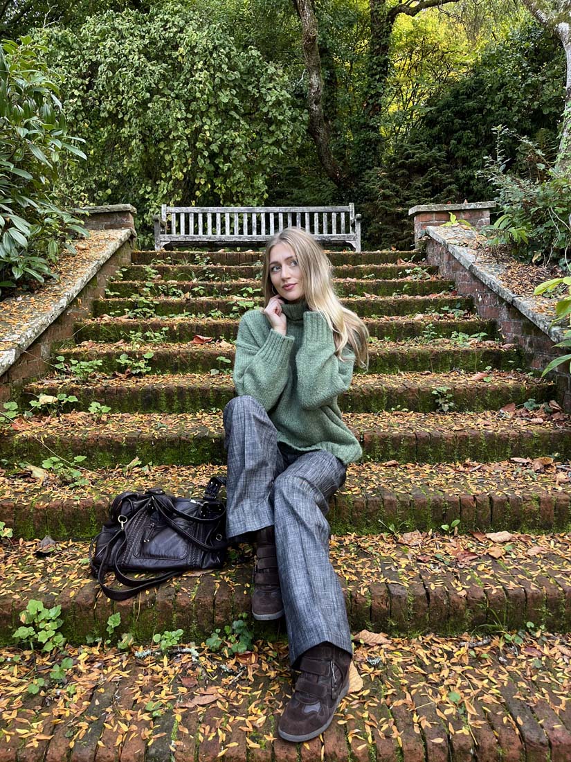 Valdamara oversized turtleneck - Green